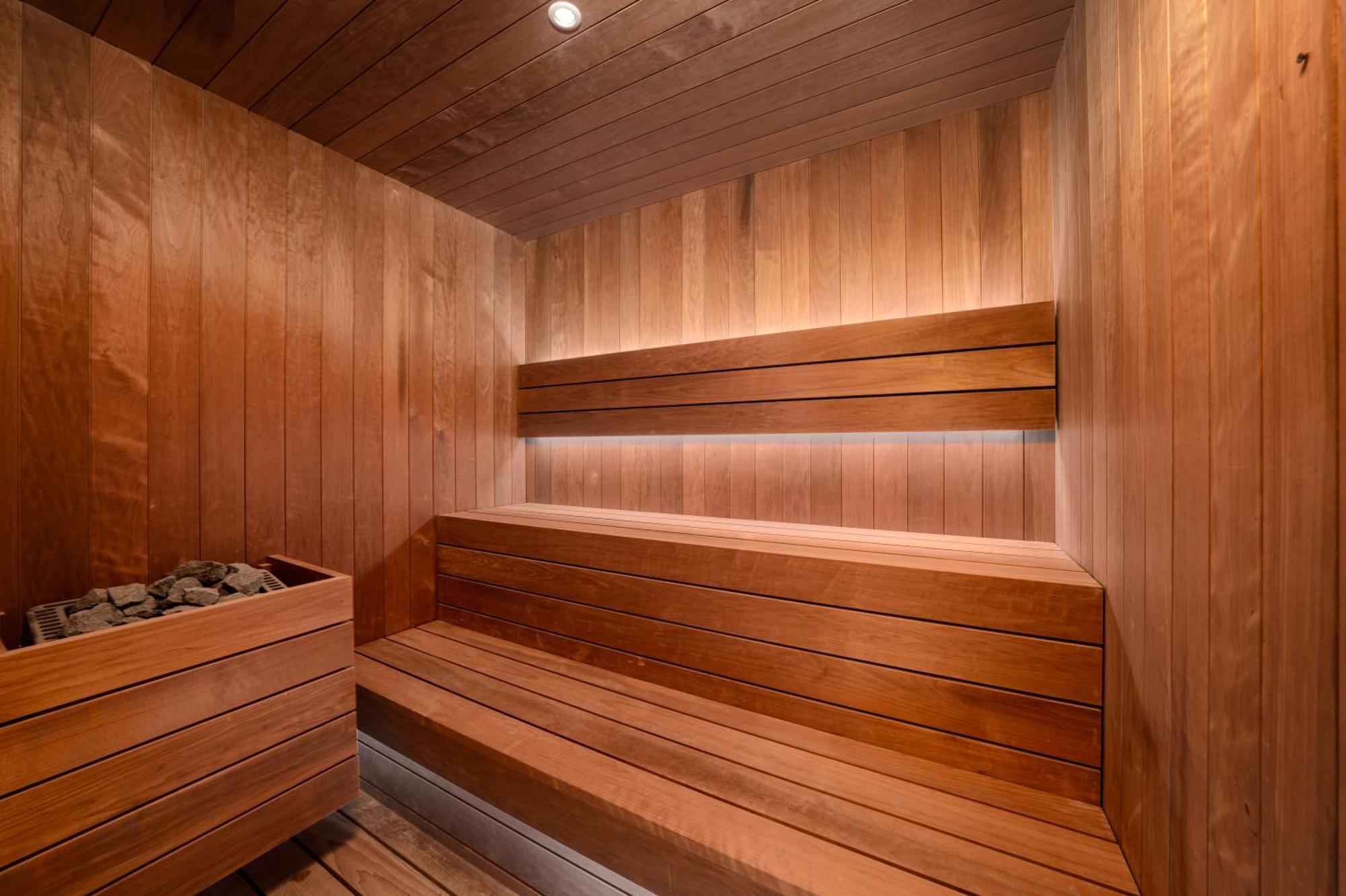Five Luxe Dubai Exterior foto A modern Finnish sauna